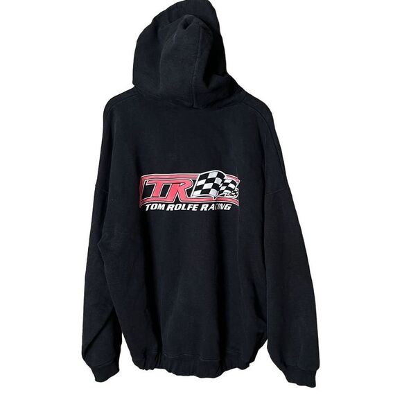 Y2K Tom Rolfe Racing Hoodie XXL - Picture 3 of 5